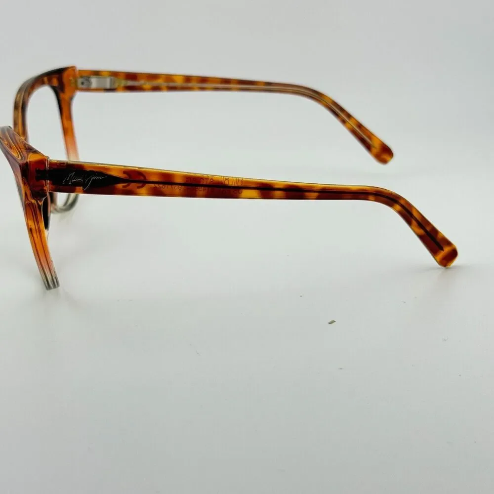 MAUI JIM OLU OLU MJ537-10A Italy Brown Tortoise Sunglasses Frame 57-17-140 12845